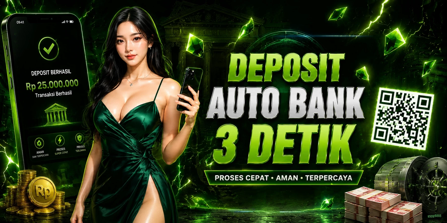 Ikon aplikasi ggg888 resmi